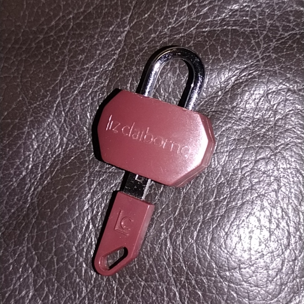 Liz Claiborne lock and key